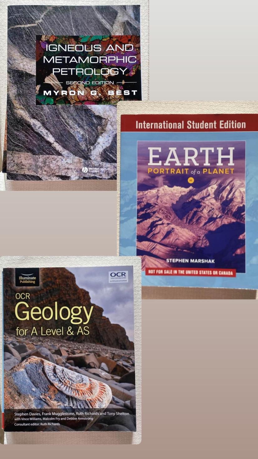 Geology Textbooks